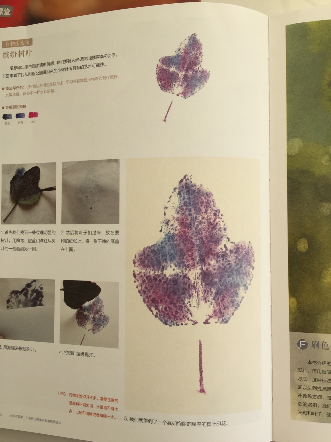 这本书非常好色彩好质量好，适合初学水彩画的学员使用。在打折的时候，买了一堆的书很好以后经常要有这种优惠活动哟。