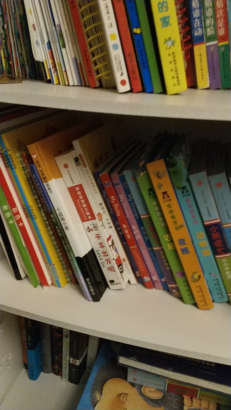 家里堆满小孩的书了，小孩够看很长时间了。