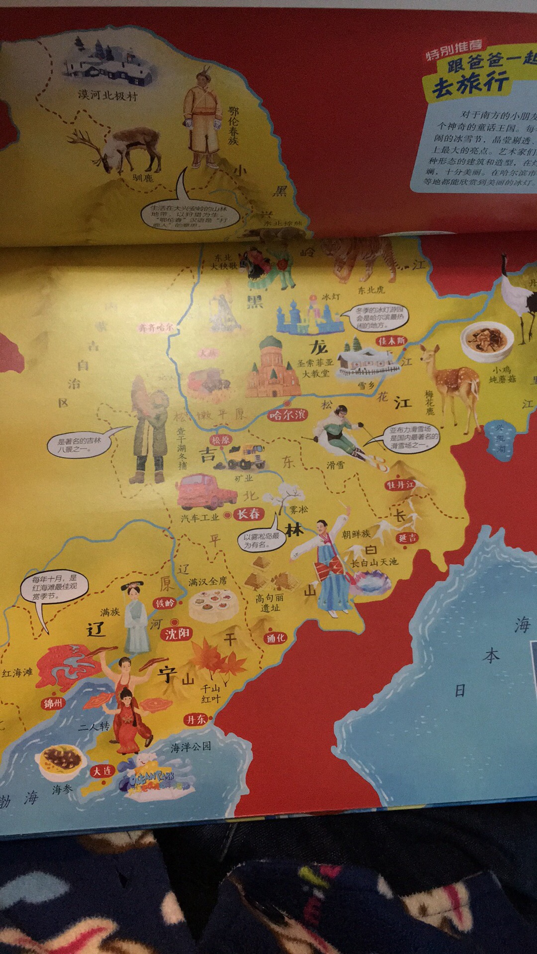 最近小朋友很喜欢问车牌是属于哪里，所以就给他买了2套地图。看了中国地图，里面内容对于5周岁孩子来说稍显凌乱，个人觉得每个省份还可以再详细点，这样可能更加好理解吧。以后再看看有没有适合的书入手。