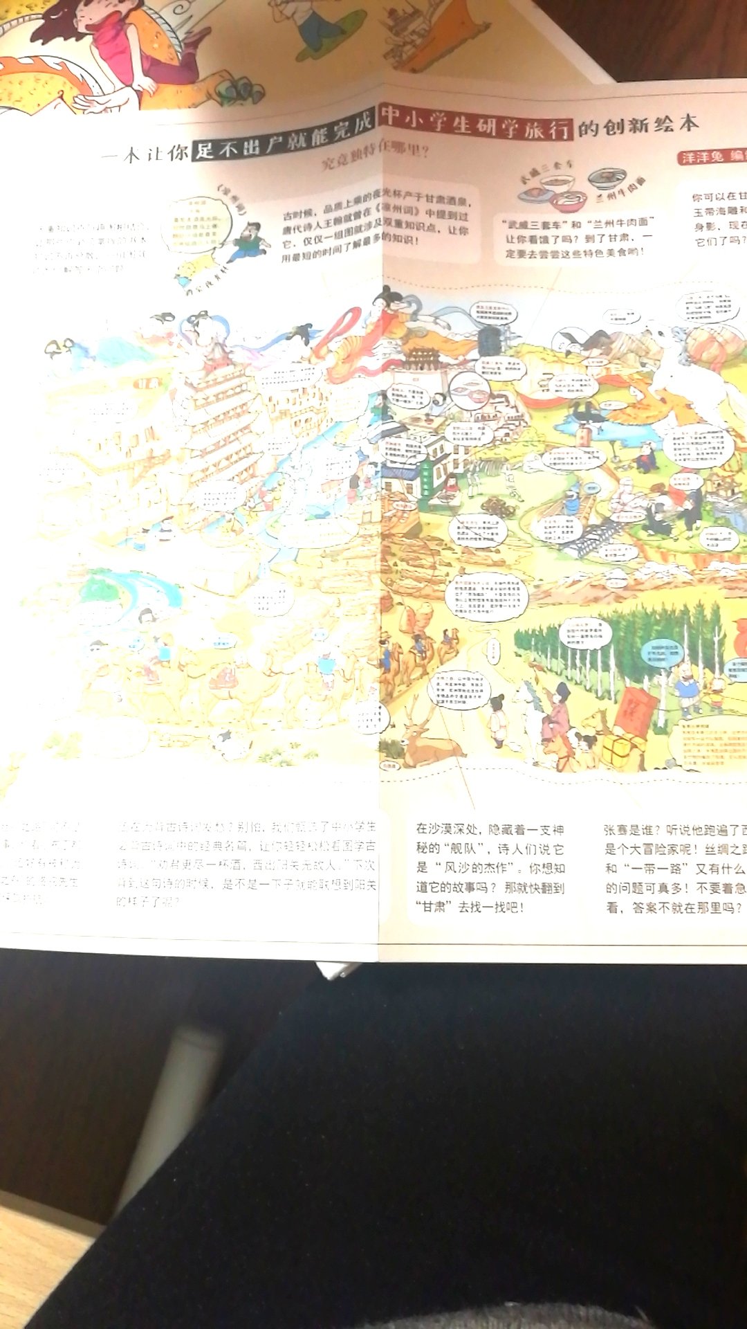 好长的一本书呀，涵盖了中国很多省地级市，包括里边的旅游攻略图画
