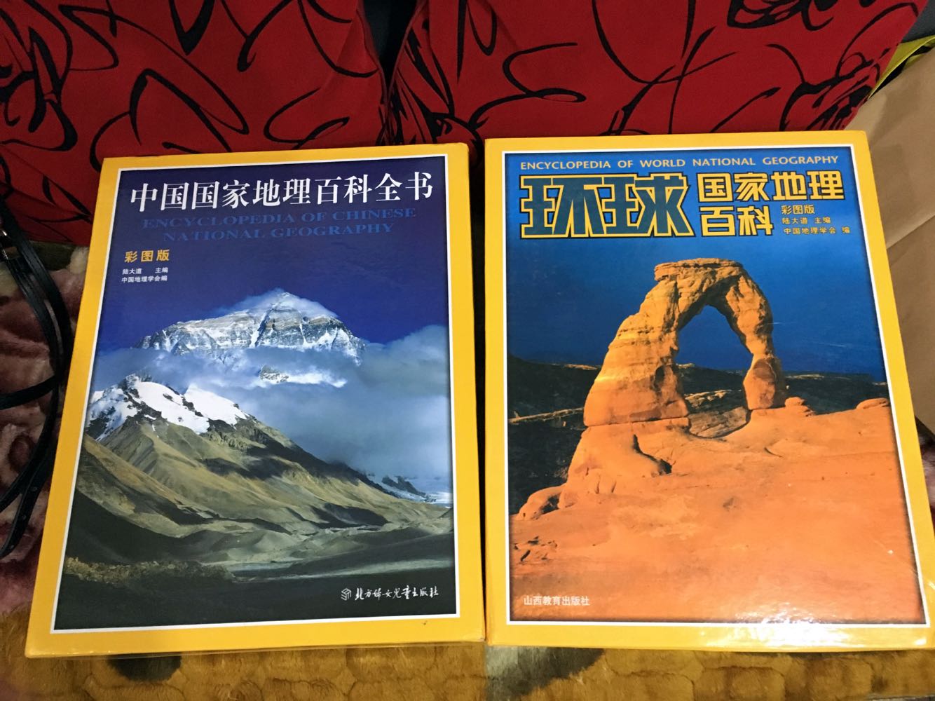以前买过一套中国国家地理百科，最近趁活动又买了一套环球国家地理百科，包装非常精美，内容也很丰富。唯一遗憾的是，出版日期过早，近几年内容都没有更新。我和老妈都很喜欢看，打算等以后有了宝宝，和宝宝一起看～