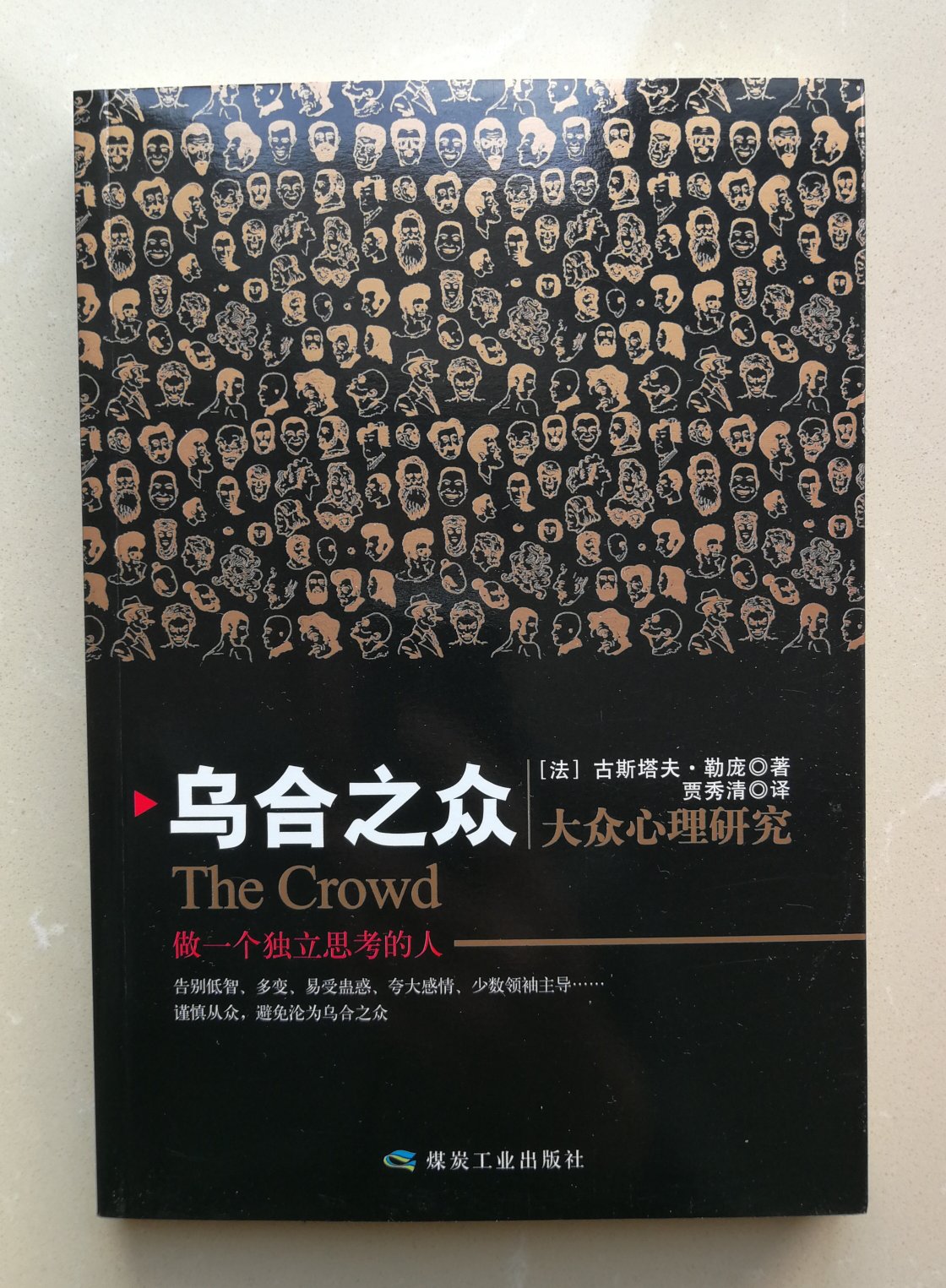 很受启发，《乌合之众》告诉我们，极易受人暗示，是群体的普遍特征，而且指出了在一切人类的集体中暗示的传染性所能达到的程度。