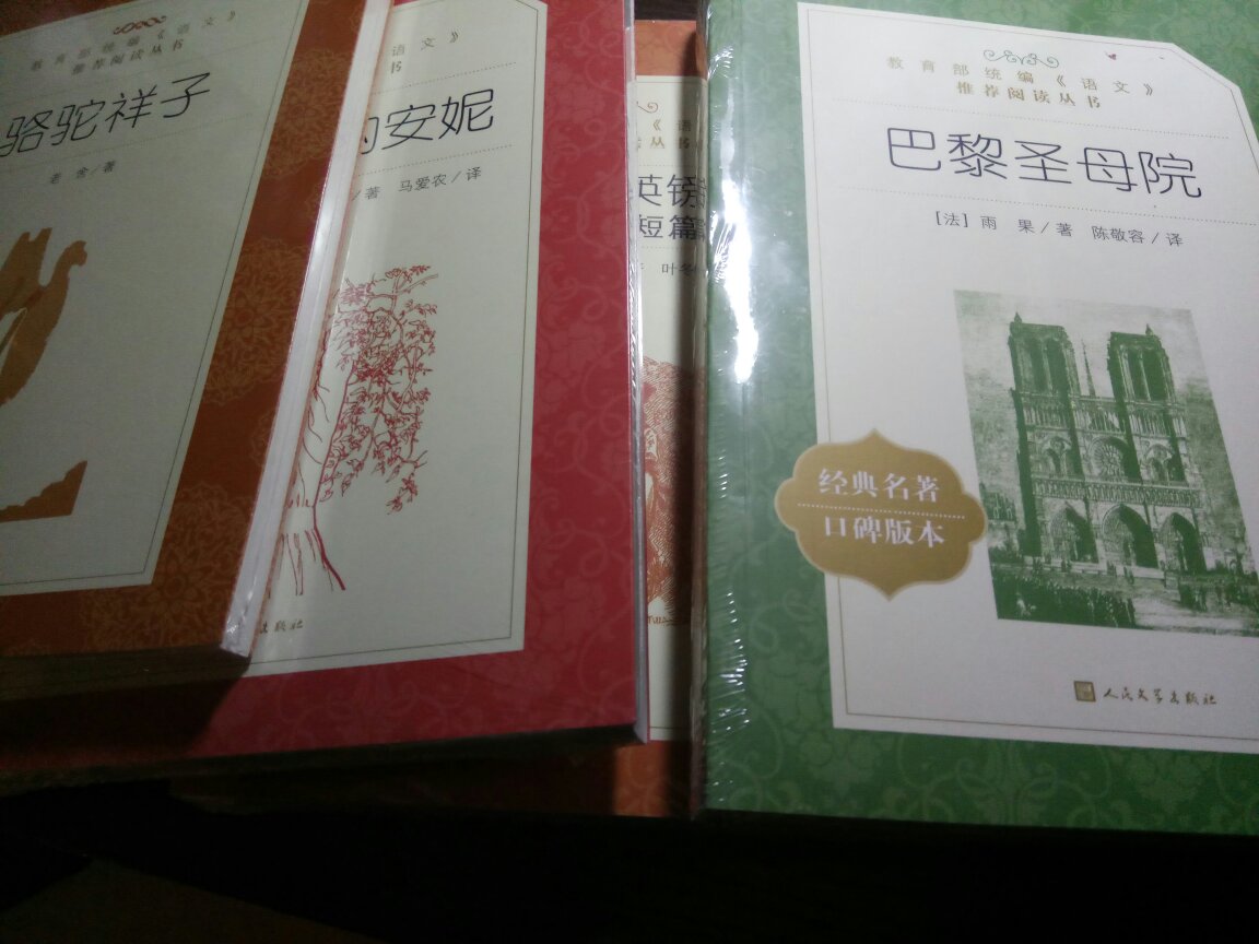 学校推荐版本必读书非常好