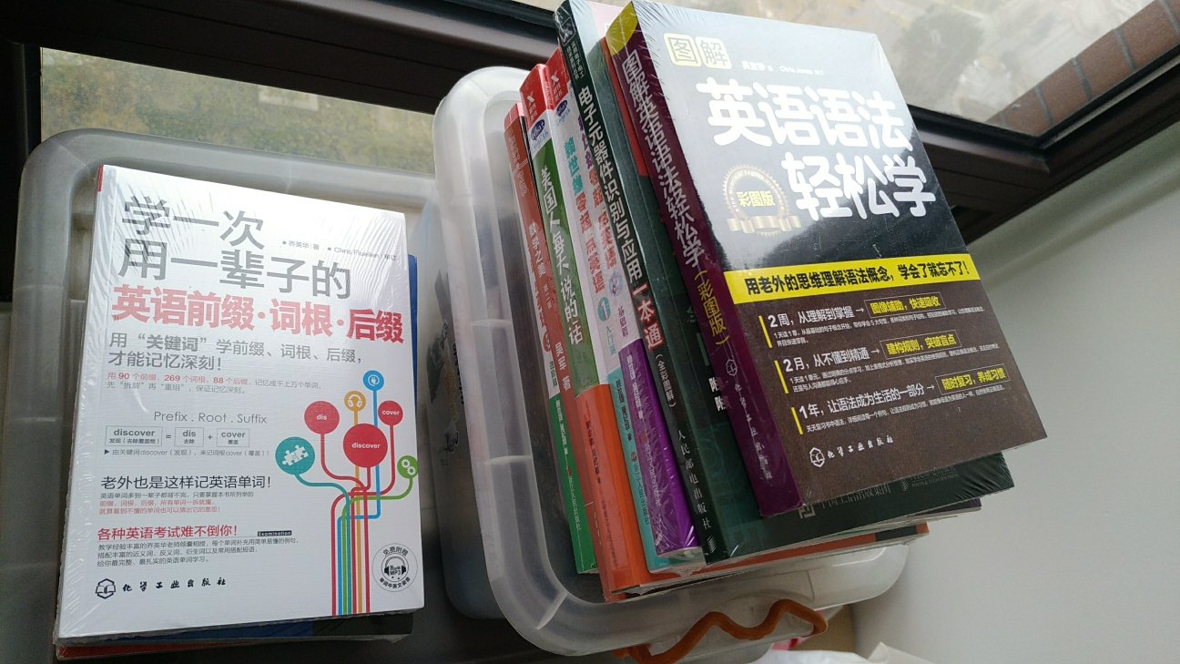 双11满199-100够买了，买了一堆书。