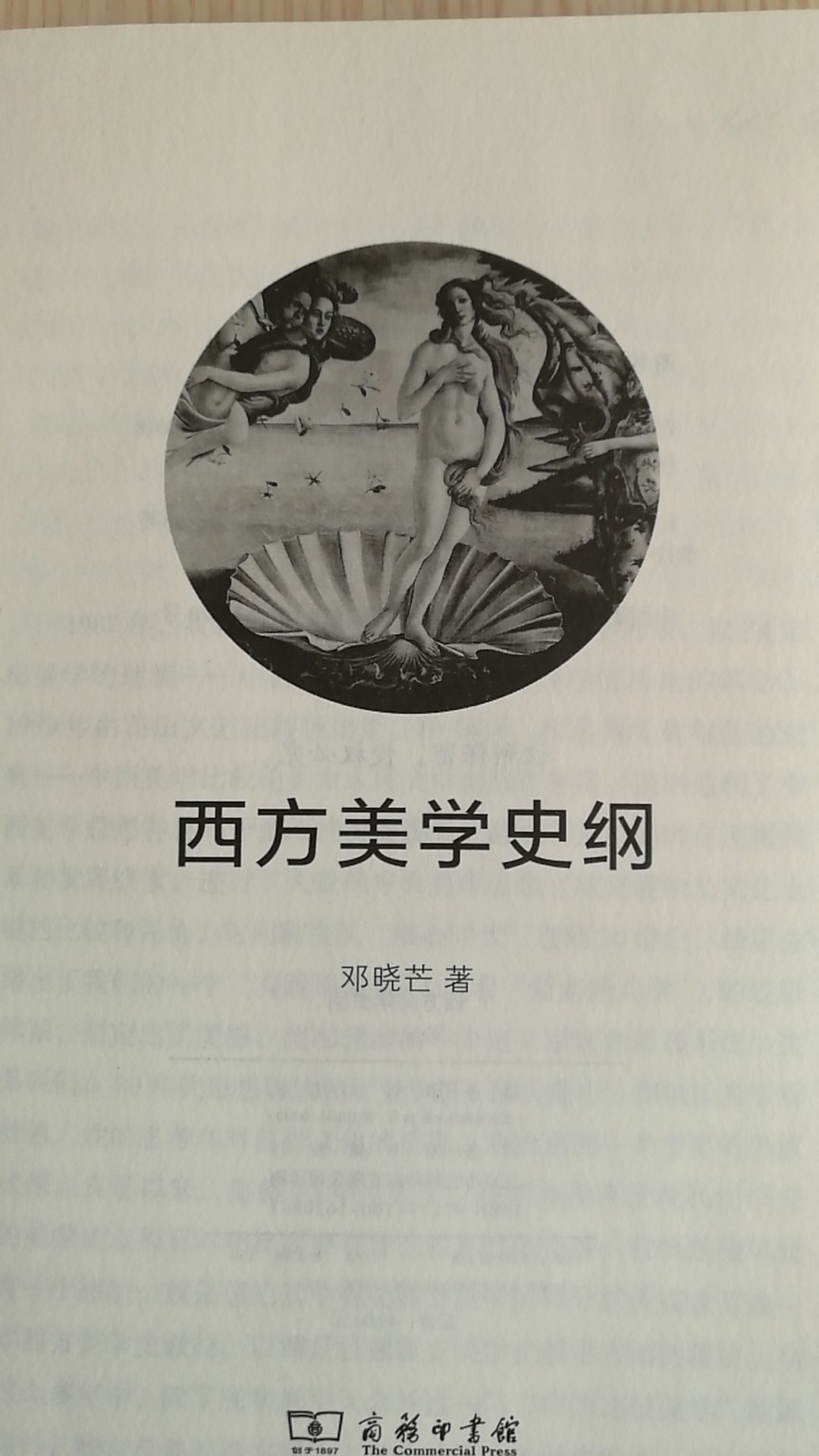 邓老师的书看了很多了，在学术上邓老师很有功力。这本专著用很简洁的语言把西方美学史两千多年的思想历程纲要式的表达出来，是继《黄与蓝的交响》后美学方面的又一力作。