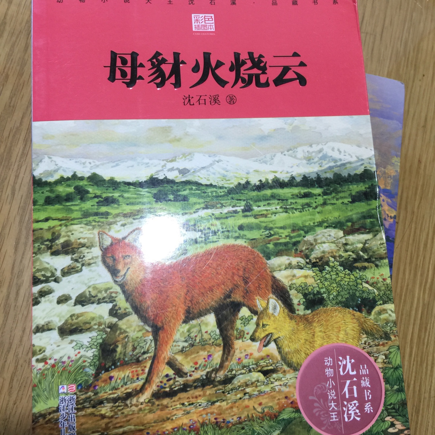同学推荐的书籍，钟爱沈石溪的动物小说。