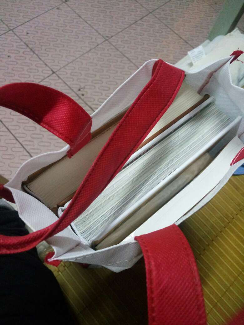 满满一小书包的书，搞活动真的很划算，感谢，还有派的小包包
