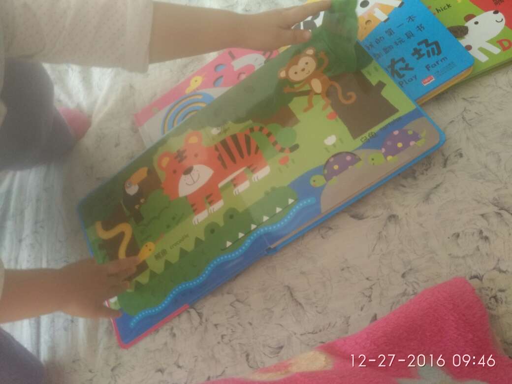 书的质量很好，宝宝很喜欢，宝宝今年两岁了，玩儿的很开心，学会了很多东西！最喜欢的快递，速度快，态度又好！