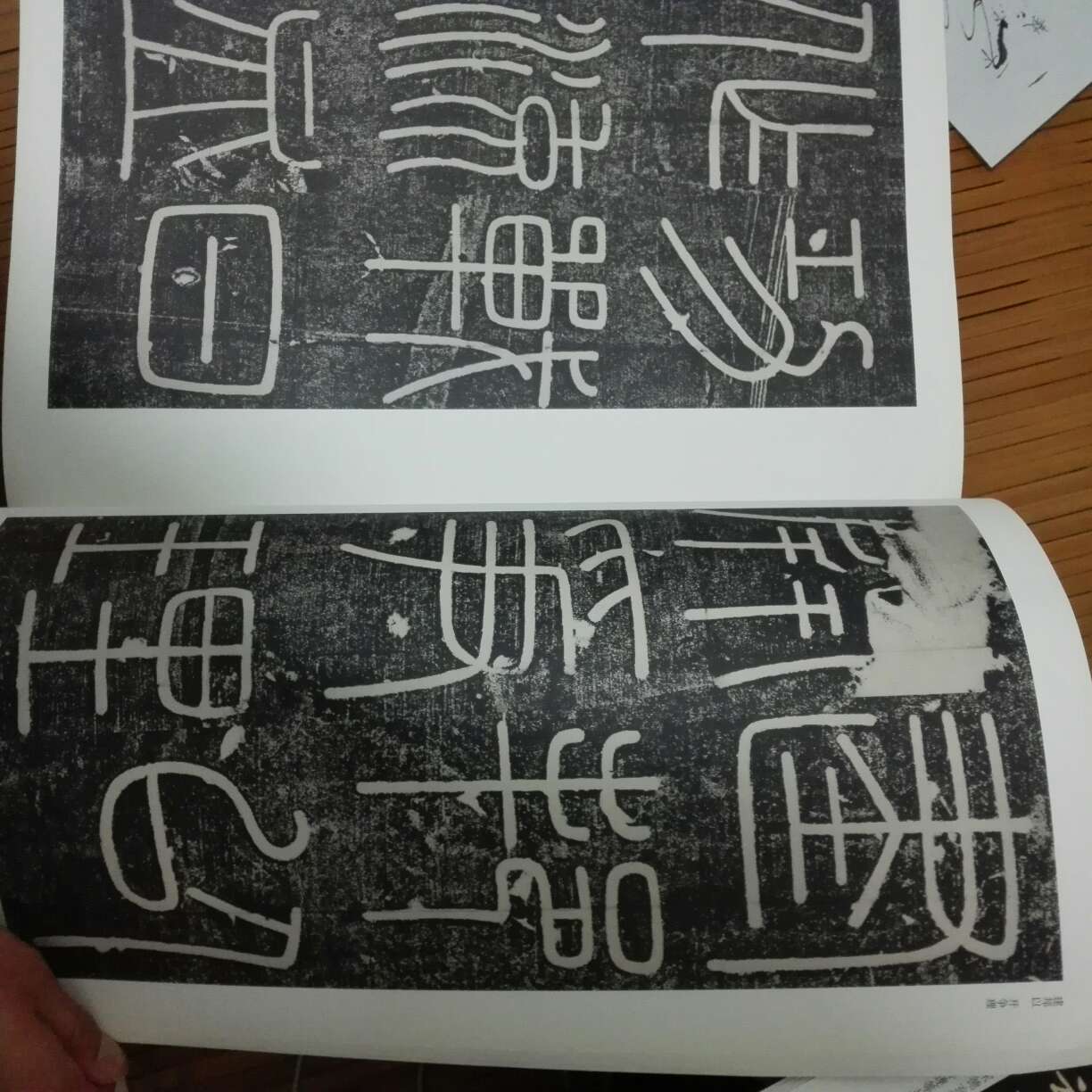 字很大