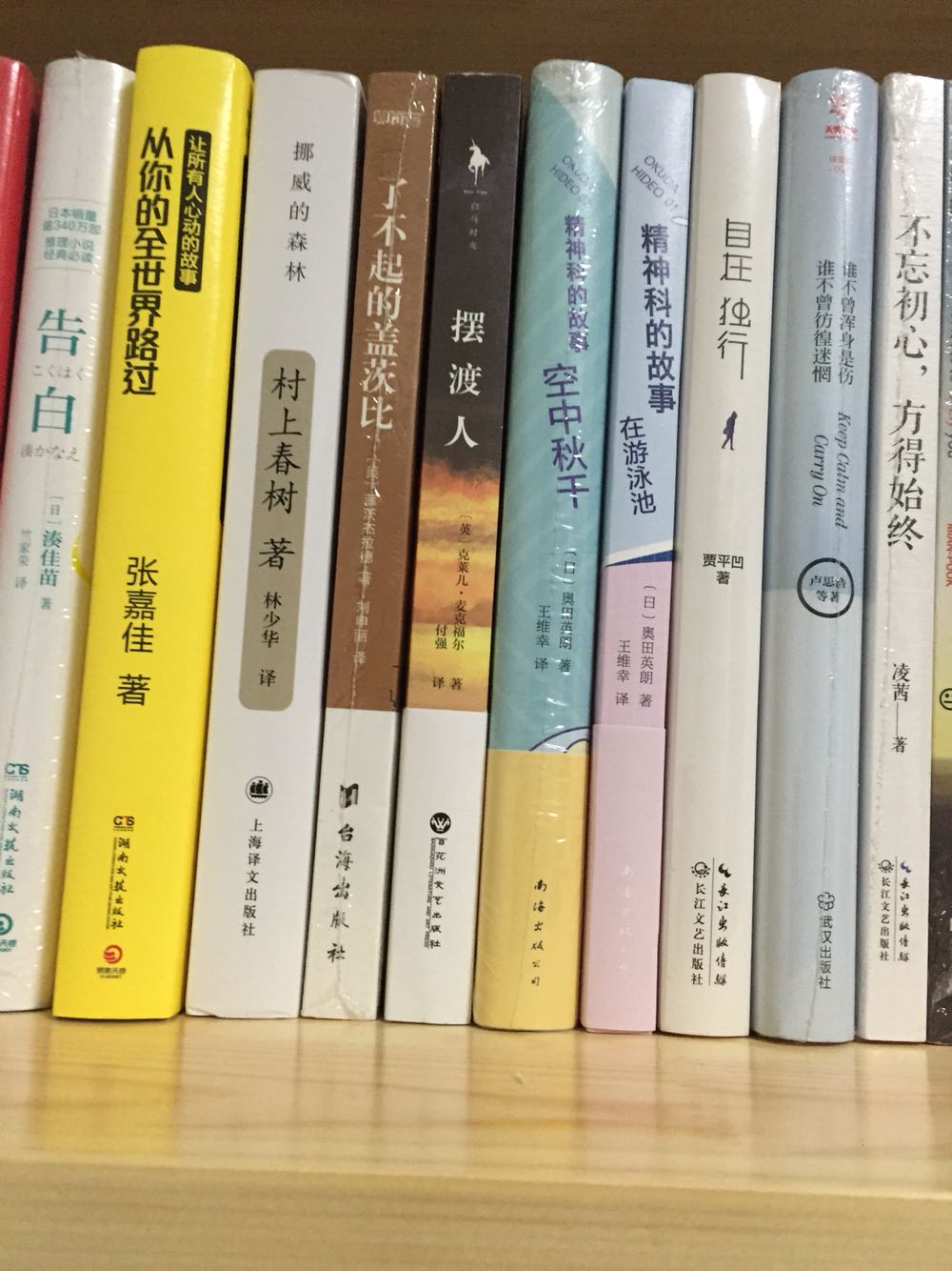 买来就放在这里，一直没看，日本作家写的书，还是觉得没有中国的通俗小说好看。