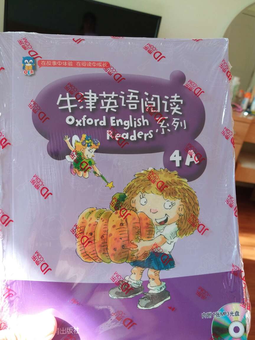 老师建议购买的，说对孩子提高英语很有帮助，看着还不错。