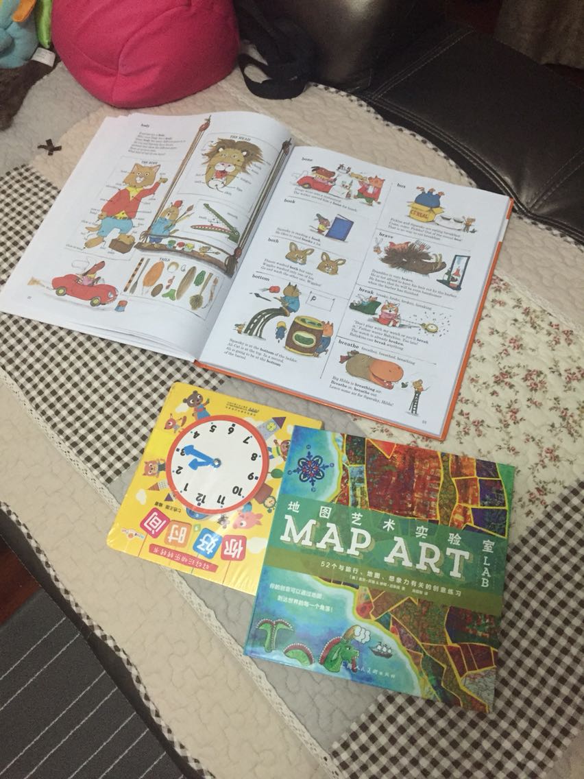 想和孩子一起做地图，很好玩的书，其实对我的胃口