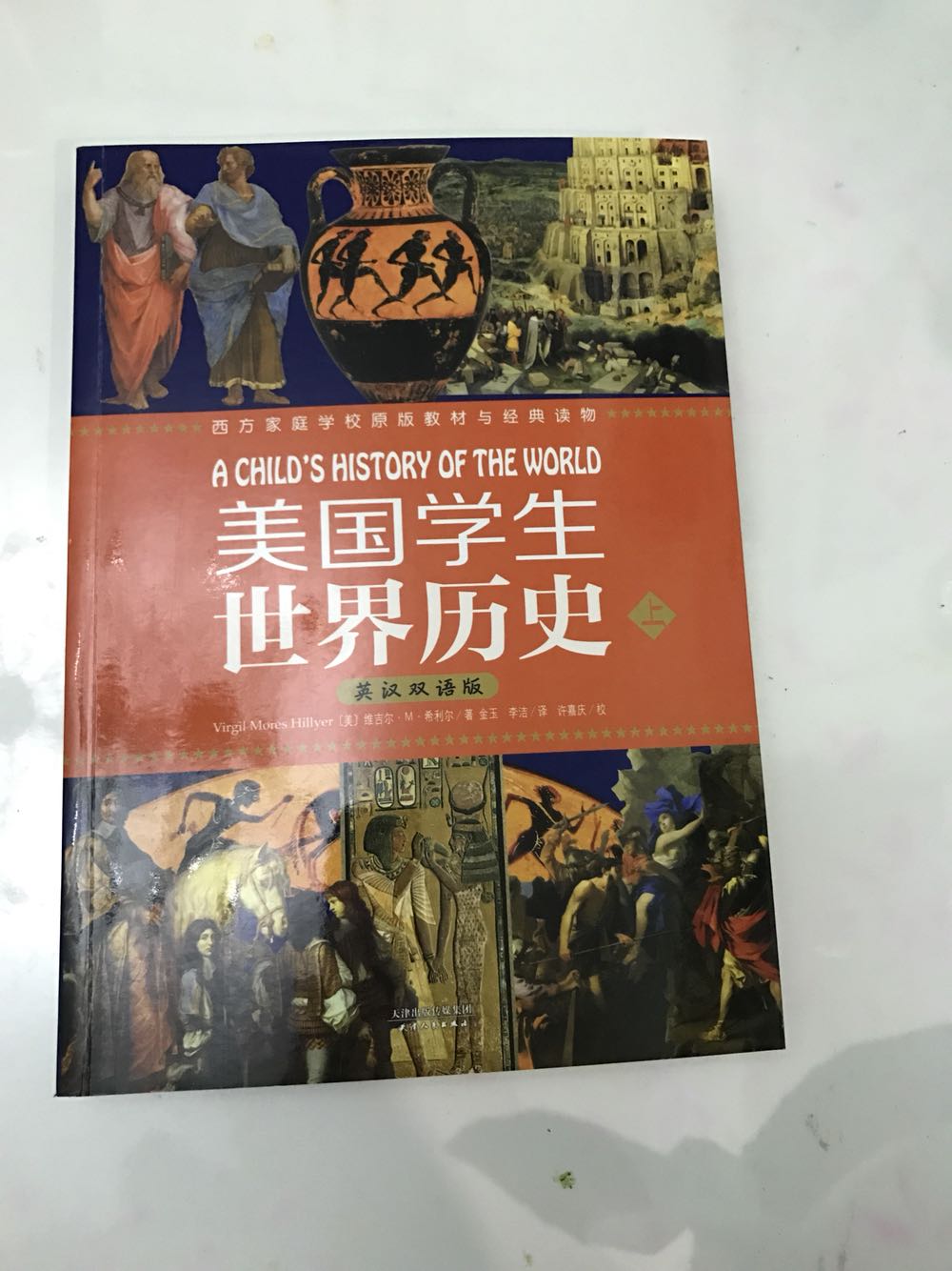 看看美国学生是如何了解世界历史，对自己学中国历史也蛮有启发的，很好的书