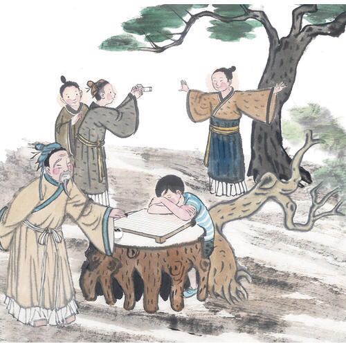 非常有中国风的绘本。我很喜欢，买来收藏。读点传统故事也很好。