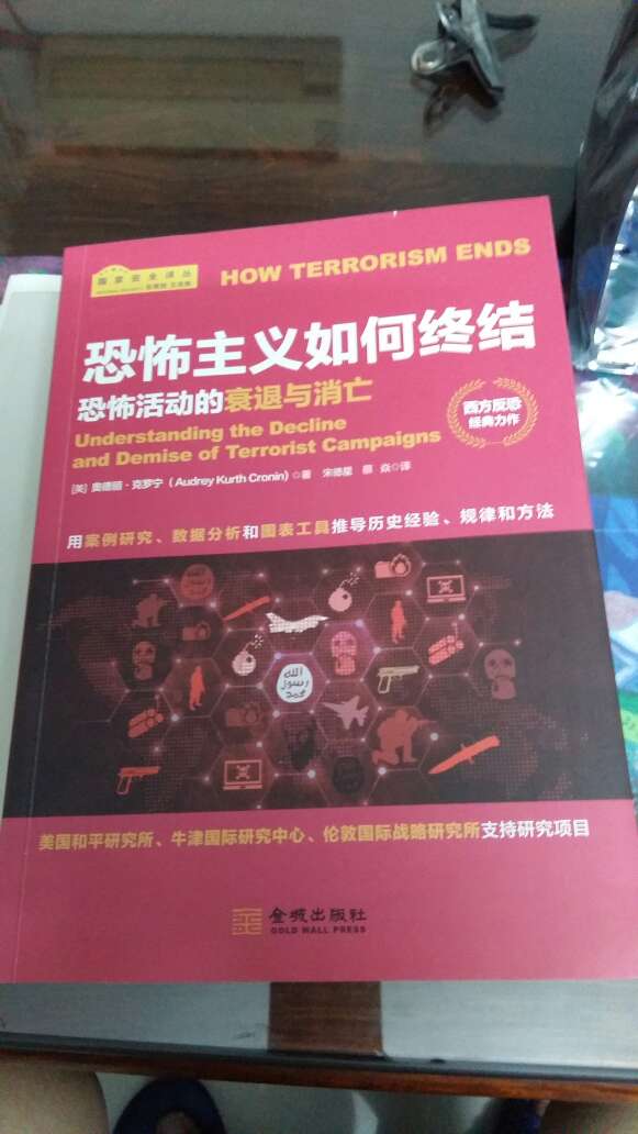 研究恐怖主义不可多得的一本好书！