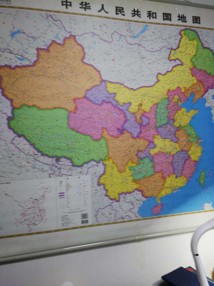 孩子买的，上学忘了评价，中国地图很好，很喜欢。