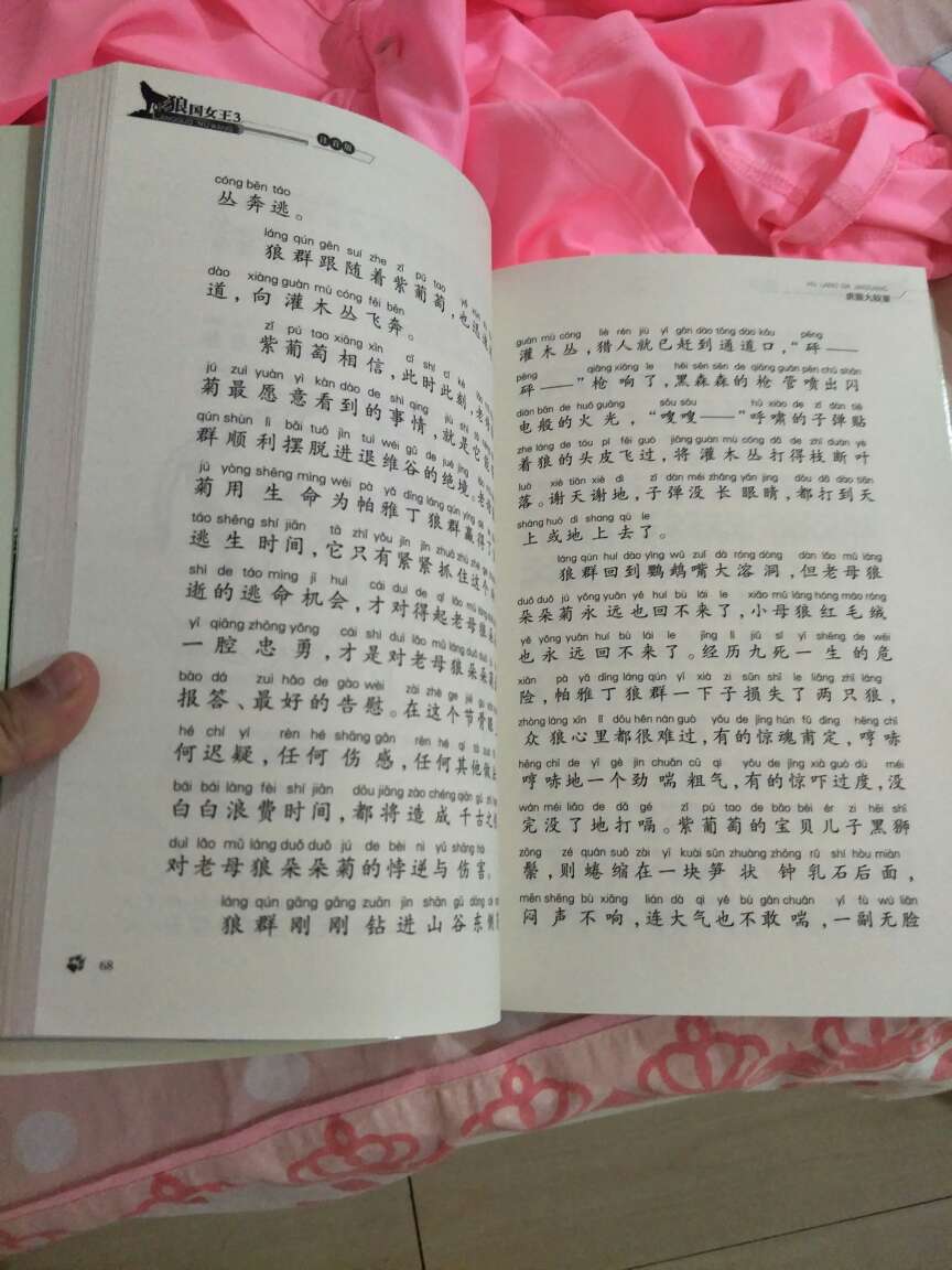 十分好，女儿一拿到就爱不释手。一晚看不完，第二天就接着看。而且质量非常不错，就是有一点小磨损，而且第一天晚上定的，第二天就立马到了！