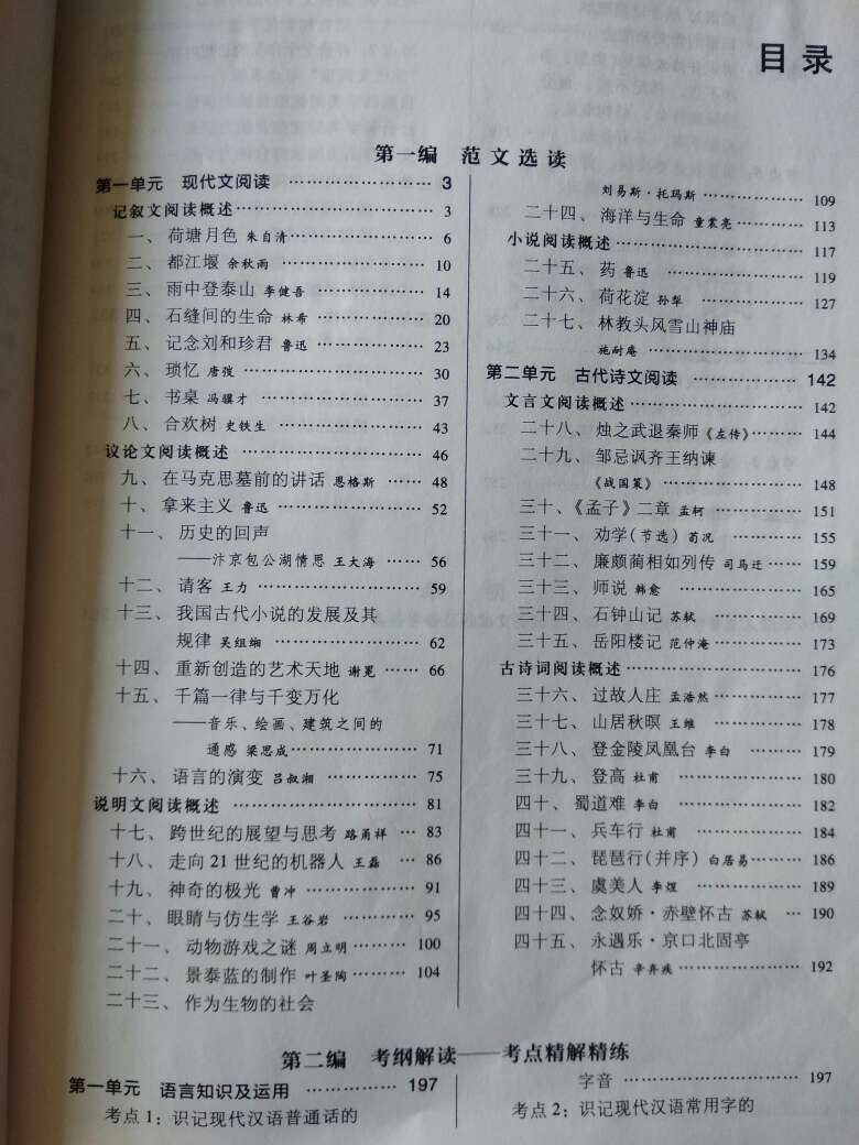 挺好的  字也清晰  里面选的文章啊都挺经典的   还有答题技巧