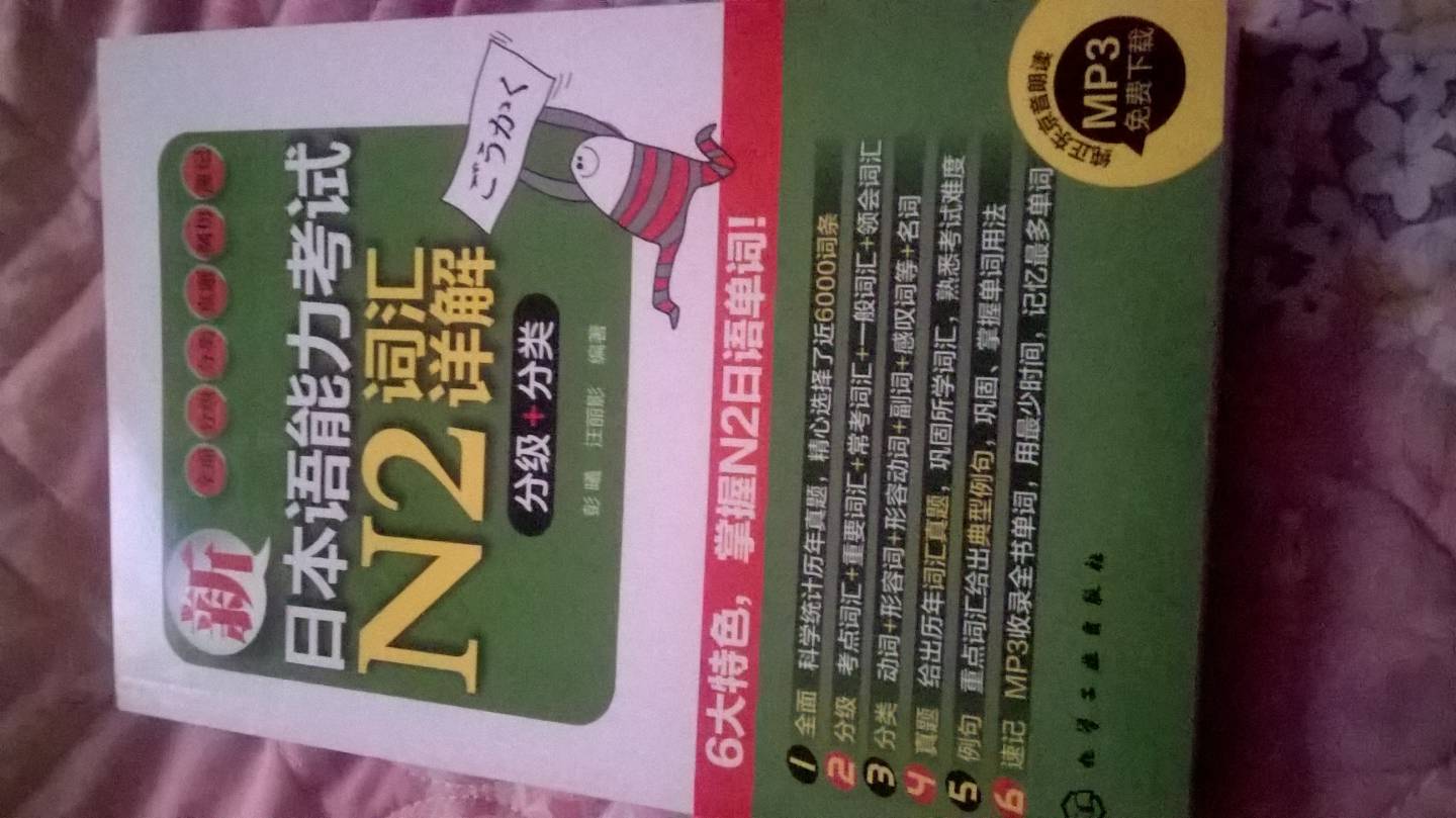 N3提高词汇量必须用的，虽然觉得日语容易，但也不是一天两天能掌握的，还是要积累词汇量