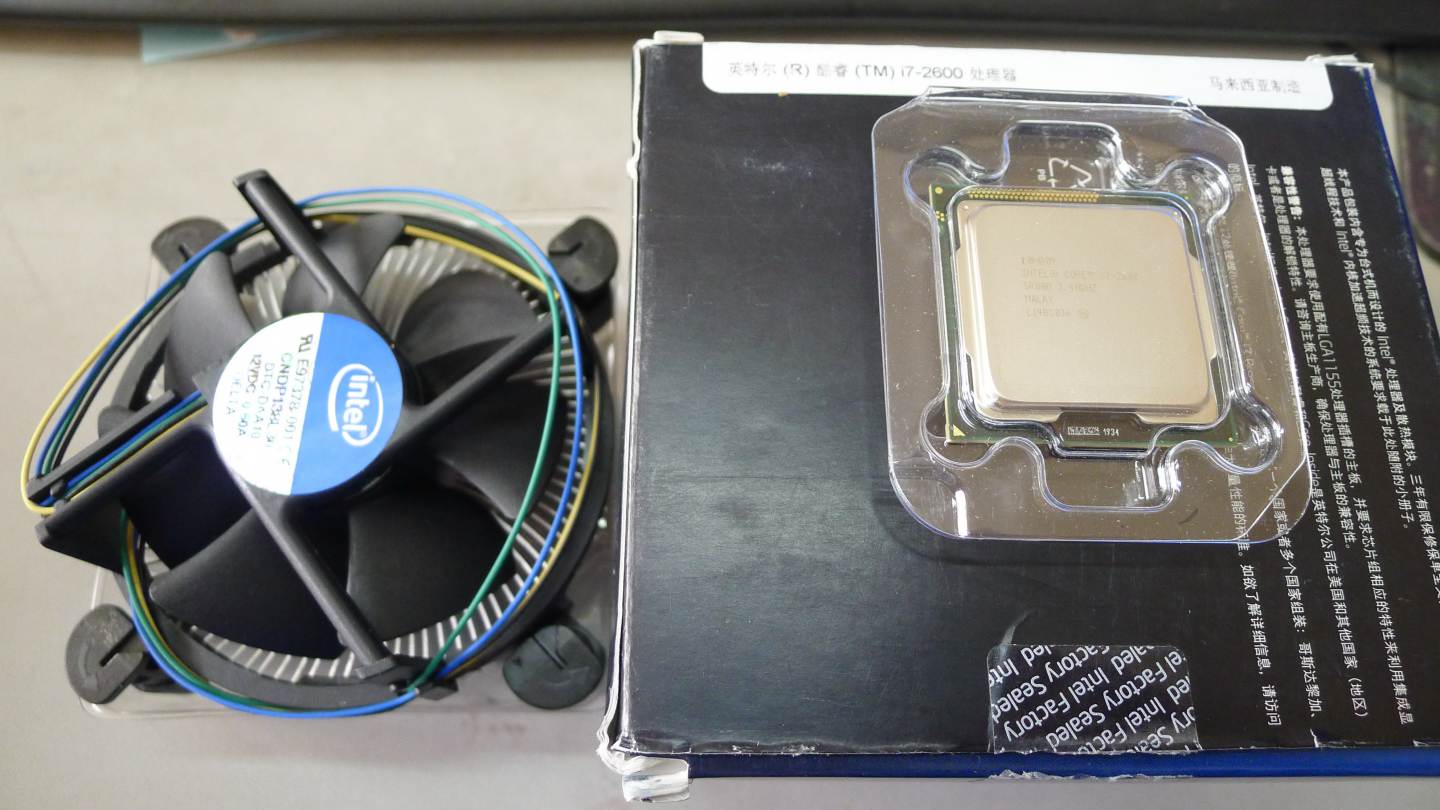 [晒单帖] 英特尔i7 2600