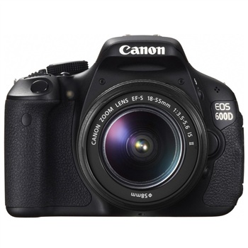 佳能(canon) eos 600d 单反套机(ef-s 18-55mm f/3.5-5.