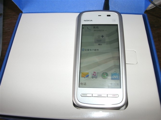 诺基亚(nokia)5230 3g手机(白-白)wcdma/gsm 非定制机--2.