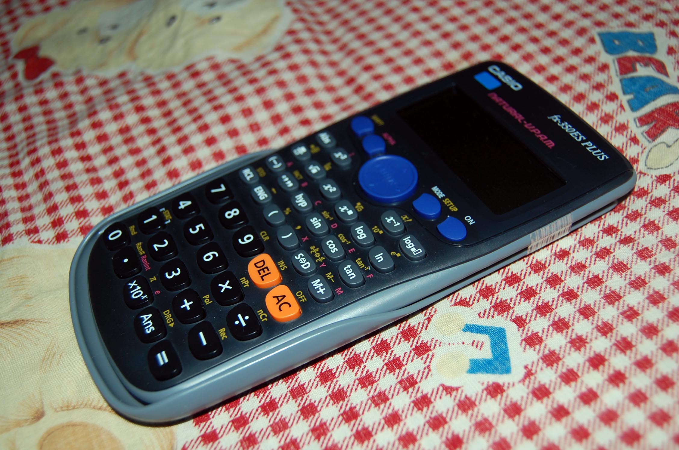 卡西欧(casio)函数计算器fx-350es plus黑色--好用不贵