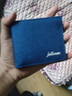 书果儿帆布钱包男短款学生薄潮款超薄个性皮夹简约可放驾驶证多卡位潮牌 蓝色帆布包 实拍图