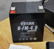 超威（CHILWEE）电瓶12V4.5Ah卷闸门安防消防电梯音响12V玩具童车UPS备用蓄电池 实拍图