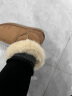 JUMBO简帛澳洲羊皮毛一体雪地靴女中筒靴加厚冬季保暖防滑5025 栗色 36 晒单实拍图