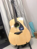 雅马哈（YAMAHA）雅马哈吉他FG800单板民谣吉他 初学者入门电箱弹唱男生女生 FG800原木亮光-原声款41英寸 实拍图