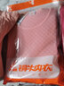 铜牛秋冬女士三层加厚圆领内衣套装VN041 蜜粉 L (170/95) 实拍图