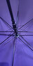 天堂伞直杆伞长柄雨伞男士商务伞晴雨伞迎宾伞半自动广告伞企业定制LOGO 深紫 实拍图