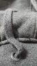 木林森（MULINSEN）运动裤男秋冬季薄款加绒加厚针织棉质透气宽松休闲长裤男士卫裤子 黑色直筒【加绒加厚】 3XL 实拍图