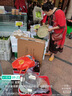 汤能优品折叠桌户外夜市摆摊地推便携式折叠小桌子简易家用折叠餐桌椅组合 极光白120*60【三挡调节-单桌】 实拍图