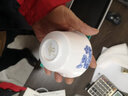 千峰越瓷 国瓷盖碗茶杯 茶碗大号茶具 泡茶碗 陶瓷白瓷三才盖碗 国韵丹青 实拍图