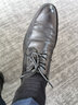 皮鞋鞋带打蜡细男正装商务女圆形休闲靴子黑色通用棕色鞋带子 黑色圆打蜡款 100cm 实拍图