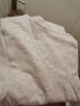 无印良品（MUJI）女式 使用了棉的冬季内衣 U领八分袖T恤 69AD435 秋衣 保暖衣 浅米色 XL 实拍图