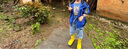 lemonkid儿童雨鞋男女童防滑水鞋小孩学生高筒雨靴 乐奇喷火龙 33码 实拍图
