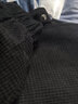 真维斯（Jeanswest）夹克男2026春夏宽松翻领落肩华夫格外套男士上衣潮黑色4XL 实拍图