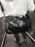 VITRUVIUS品牌男士旅行包手提包防水运动包圆筒训练健身包大容量行李单肩包 黑色小号 大包 晒单实拍图
