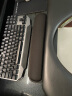 CAPERE (铠雷) 慢回弹键盘垫 小号 硅胶鼠标垫电脑个性创意娱乐办公游戏滑鼠垫手托游戏垫 键盘垫H219-黑色 晒单实拍图