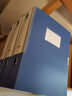 得力（deli）A4加厚塑料文件盒睿商系列 加厚A4财会档案盒 考试收纳 纯PP材质 【55mm侧宽】5603 蓝色 12个装（整箱发货） 实拍图