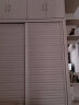 艾郎仕 北欧简约现代实木衣柜推拉门2门移门组装板式柜子卧室整体衣柜 1.4衣柜+顶柜+转角柜 2门 晒单实拍图