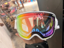 SWANS日本进口镀膜层超防划伤滑雪镜自动调光变色2倍防雾RGL3371 雅白彩虹片 晒单实拍图