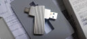 联想（Lenovo）异能者128GB Type-C USB3.2 U盘 F500 银色 读速150MB/s 手机电脑 双接口 U盘办公商务优盘 实拍图