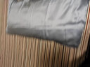 百年六合19姆米真丝枕巾100%桑蚕丝丝绸提花纯色枕头巾50x80单只价可定制 蓝色幽梦 80cm*50cm 实拍图