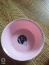 茶花脸盆洗脸盆塑料小盆子方盆儿童脸盆婴儿面盆宝宝洗手盆学生宿舍脸盆洗衣盆 浅粉色 圆盆1中1小 实拍图