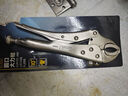 得力（deli）重型日式圆口带刃省力开口万用夹持固定钳子大力钳夹持钳10英寸 实拍图
