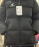 骆驼火山羽绒服1.0情侣男女加厚防极寒鸭绒面包服外套冬季城市轻户外 深榄绿/幻影黑，男女同款 XL 实拍图